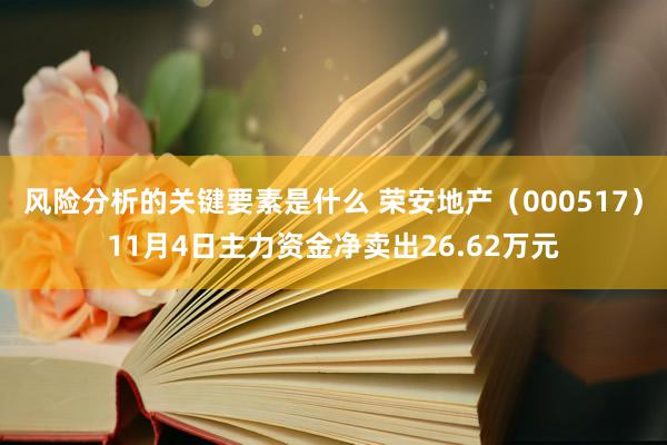 风险分析的关键要素是什么 荣安地产（000517）11月4日主力资金净卖出26.62万元