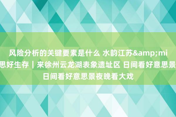 风险分析的关键要素是什么 水韵江苏&middot;好意思好生存｜来徐州云龙湖表象遗址区 日间看好意思景夜晚看大戏