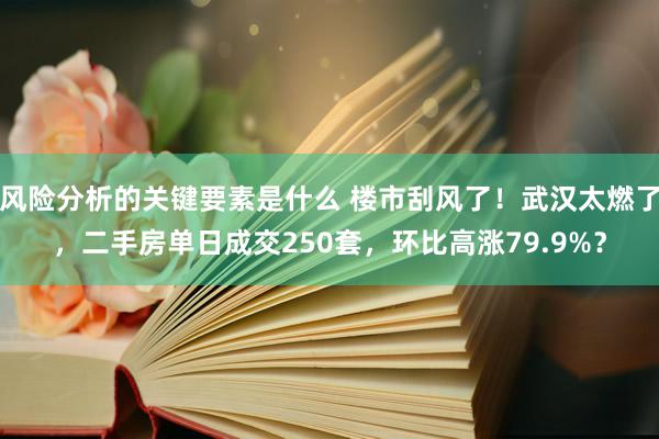 风险分析的关键要素是什么 楼市刮风了！武汉太燃了，二手房单日成交250套，环比高涨79.9%？